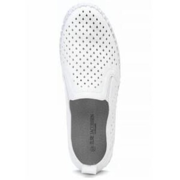 EUC Ilse Jacobsen "Tulip" White Slip-on Sneakers Size 6.5 - 7 (37) - Picture 2 of 12